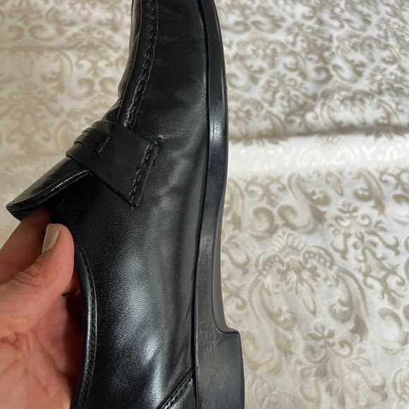 Florsheim leather black shoes for me man, size 8 - Picture 4 of 9